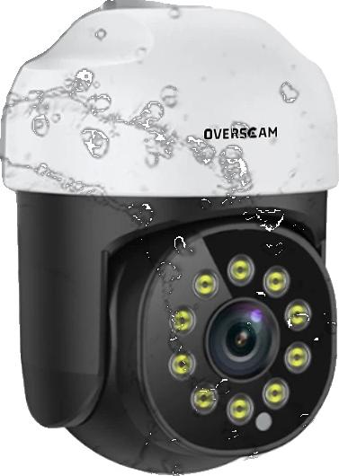 Bezpečnostná kamera PTZ, rozlíšenie 5 MP, funkcia automatického sledovania, 1 kamera, zástrčka EÚ