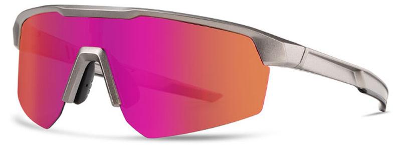 VeyRey Sportsonnenbrille Monoal grau fassung rosa gläser Univerzální 897466