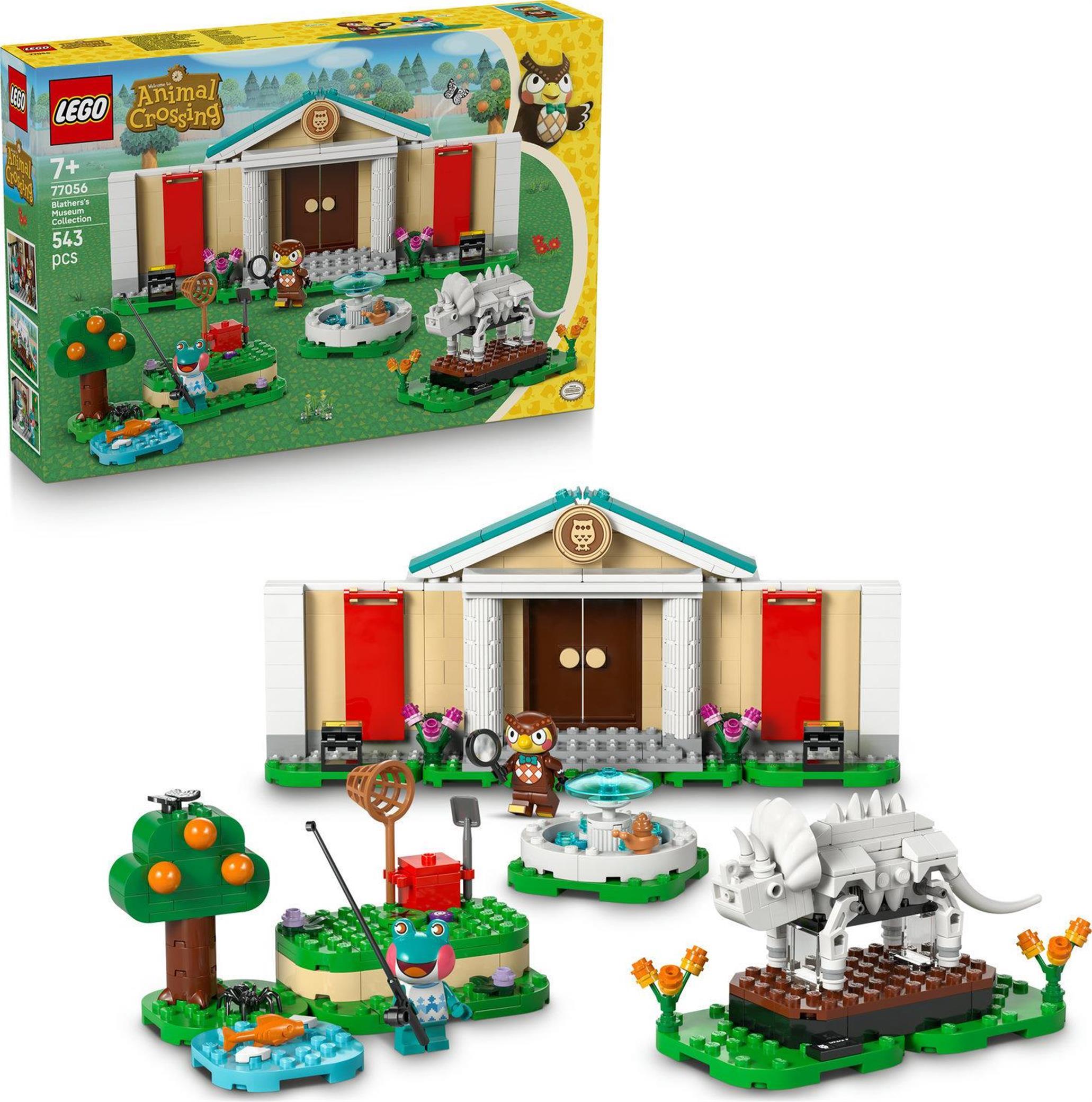 LEGO Zbierka múzea Blathers, Stavebnica, 7 rok / roky, Plast, 543 kusov, 986 g