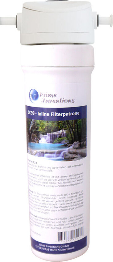 Prime Inventions AA Inline Erweiterungsfilterstufe Sedimentfilter