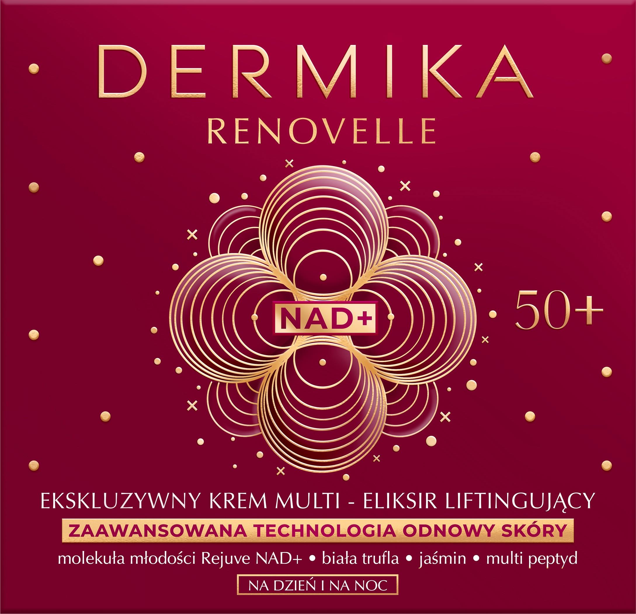 DERMIKA Renovelle Exklusive Creme - Multi-Lifting-Elixier 50+ für Tag und Nacht, 50 ml