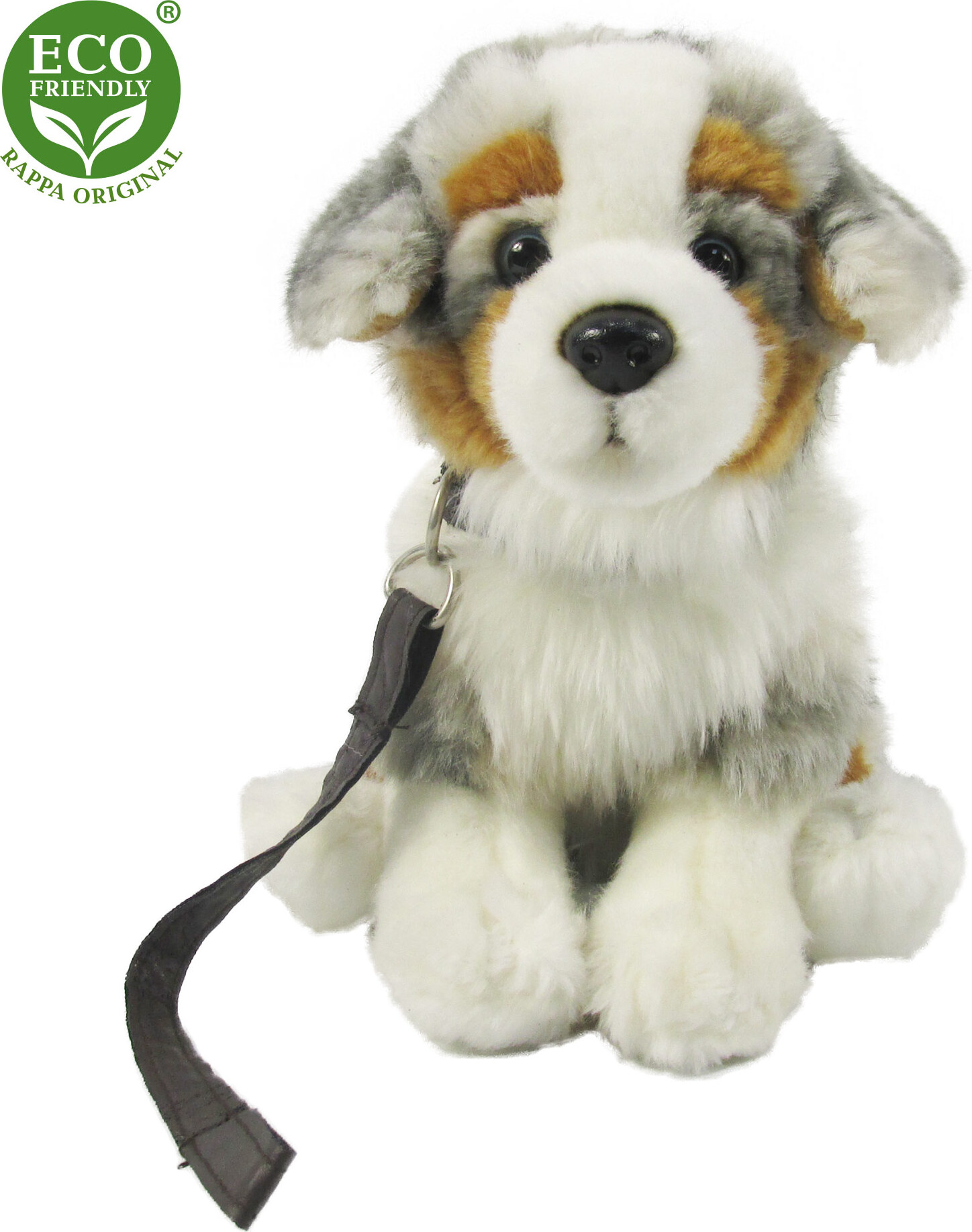 RAPPA Plüsch Australian Shepherd mit Leine 27 cm Eco-f. P313620