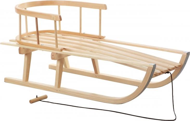 Viking Choice Nina Holzschlitten mit Rückenlehne A1423462