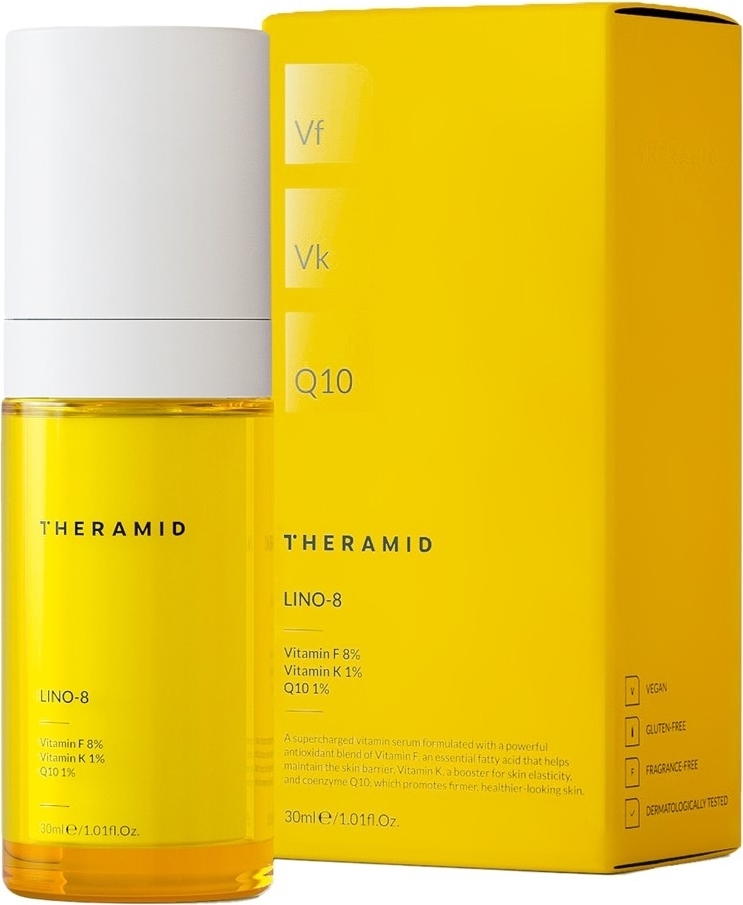 Inna marka THERAMID - LINO 8 antioxidatives Gesichtsserum, 30ml