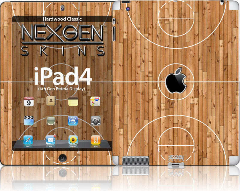 Nexgen skiny s 3D efektom pre iPad 2/3/4 (Hardwood Classic 3D)