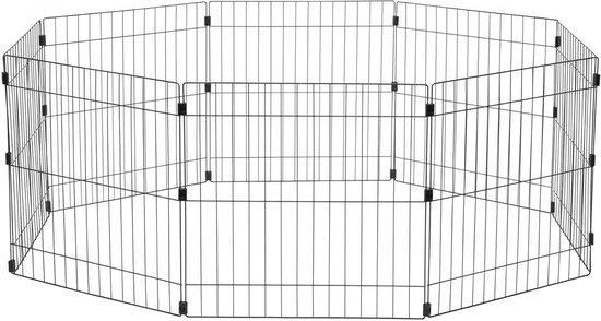 OEM Sichere Umzäunung für Haustiere schwarz 1,7m² 2026