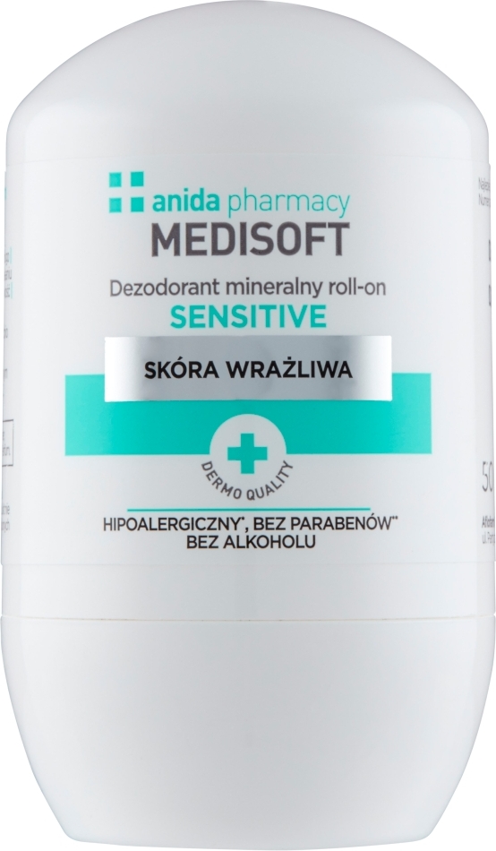Anida Medisoft Sensitiver Mineral-Deo Roll-on, 50ml