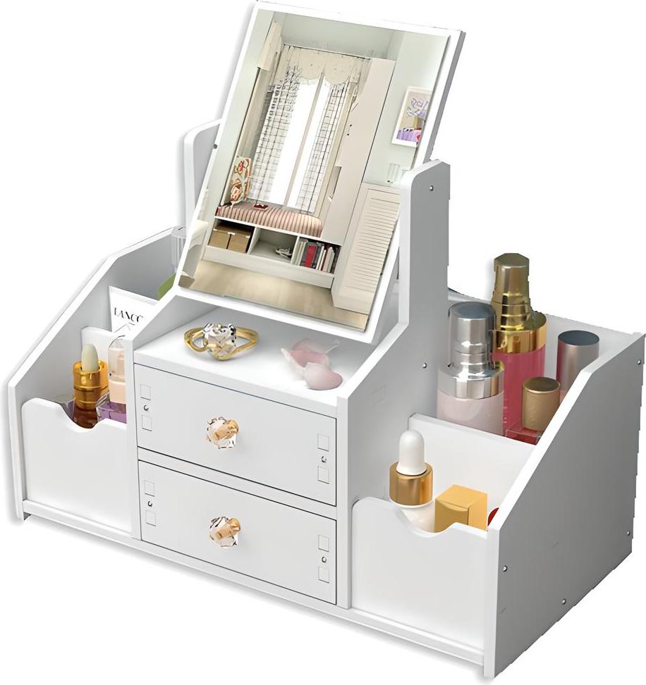 INNY kosmetik-organisator kosmetik-organisator schmuckkästchen weiß klein