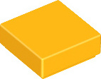 250 kusov LEGO, diel c. 3070 vo svetlej svetlooranžovej farbe