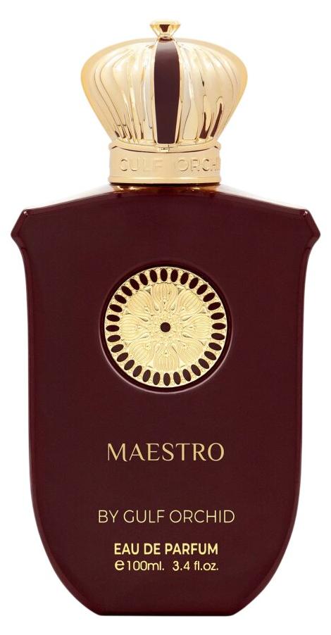 Golf-Orchidee, Maestro, Eau de Parfum, Unisex, 100 mlHinweis: Bei Markennamen wie Gulf Orchid wird oft der Originalname nicht ü bersetzt. Natü rlichere Variante fü r DEU:**Gulf Orchid, Maestro, Eau de Parfum, Unisex, 100 ml**