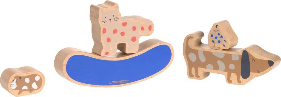 Lässig Spielzeug - Stapeln - Holz -100% - Little Mateys 13130410010