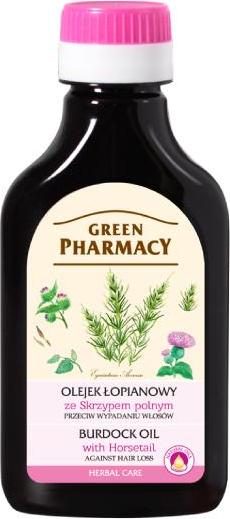 ELFA PHARM Green Pharmacy Burdock Oil with Horsetail - for Hair Loss 100ml