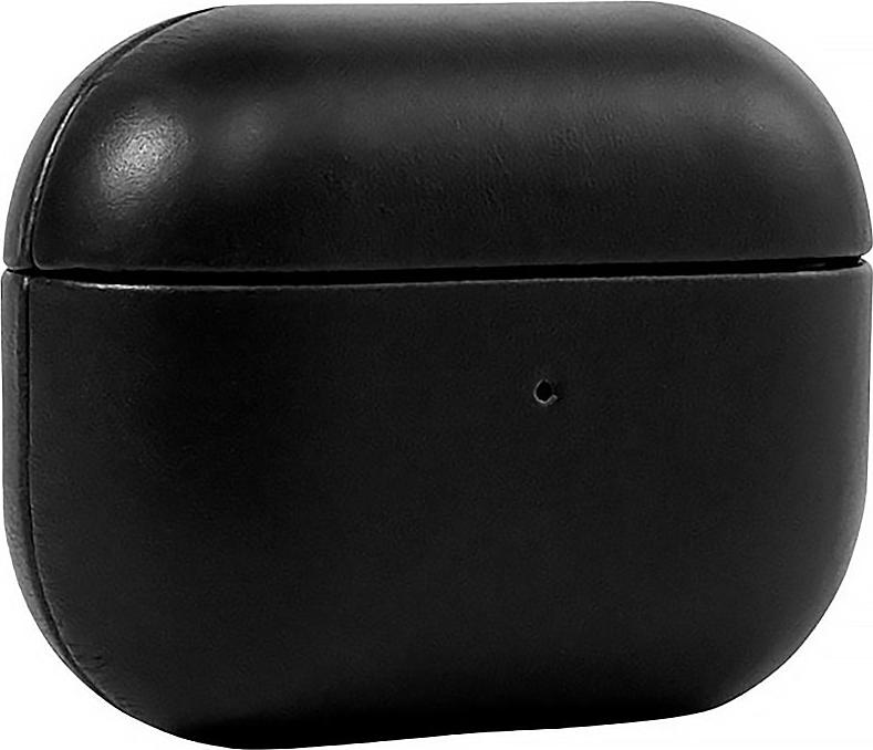 Hülle für AirPods Pro 2, Mobile Origin Leather Case, Schwarz