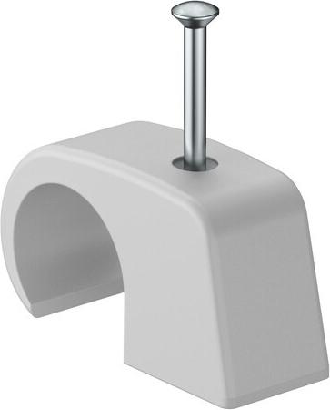 OBO Nagelschellen 7-12 mm mit 40 mm Stahlnagel 100 Stück