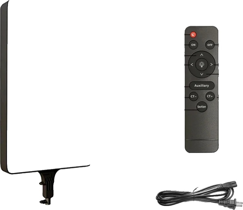 LED video svetlo, nastaviteľný jas, teplota dvoch farieb, len svetlo