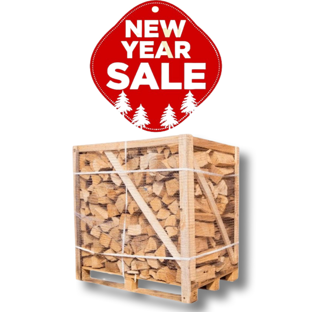 Brennholz Kaminholz Esche auf Palette 1