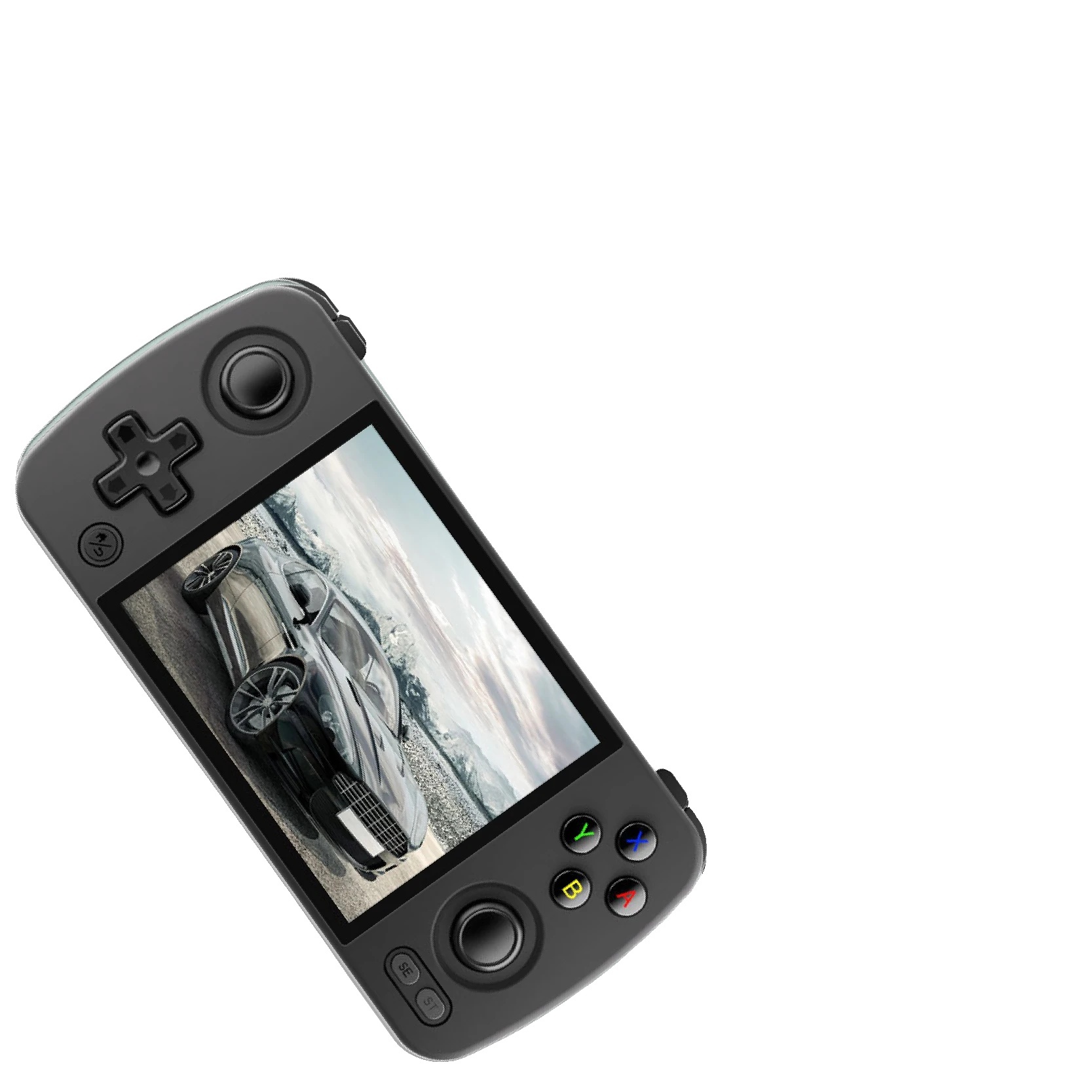 Prenosná herná konzola, 70000 hier, systém Android 12, 4-palcová obrazovka IPS, čierna512G 450 PSP