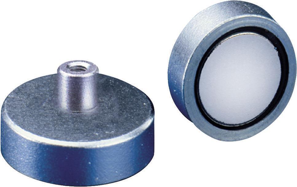 NdFeB-Flachgreif. m.Gew. 10 x 4,5 / 11,5mm Beloh BM 33.223/C