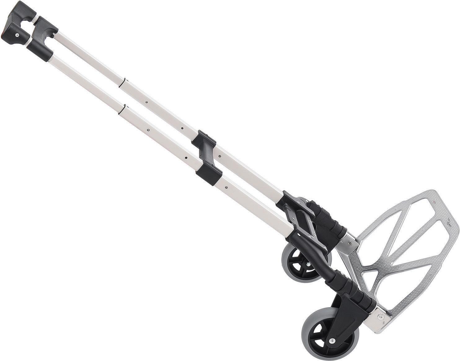 HOMCOM Alu Handkarre Transportkarre Sackkarre Stapelkarre 70kg klappbar E7-0006