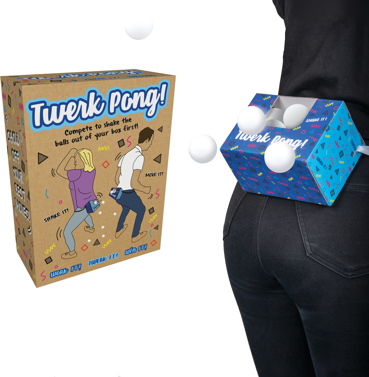 Fizz Creations Fizz-Kreationen Twerk-Pong-Spiel 1438