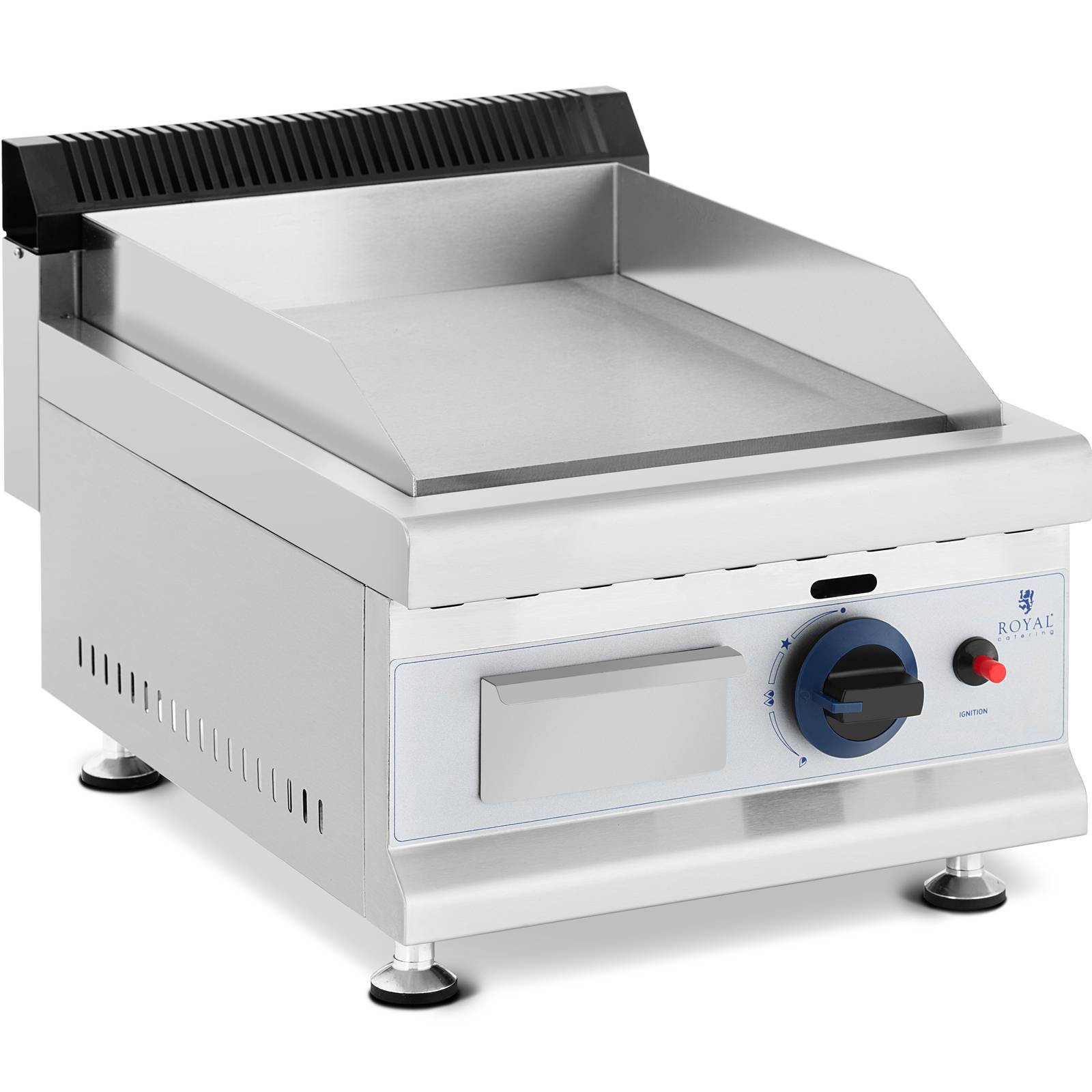 Plynový gril Royal Catering - 35 x 40 cm - hladký - 3 000 W - propán/bután - 0,05 bar
