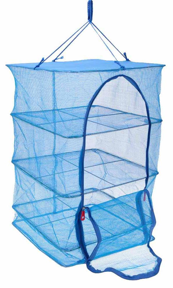 Vislone 40 * 40 * 65cm 4 Schichten Gemüse Fischgerichte Mesh Hanging Trocknen Netz K_Y2120_260310_16663