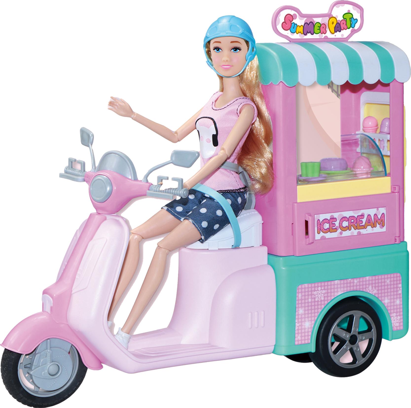 Wiky Eisverkäuferin-Puppe 30 cm