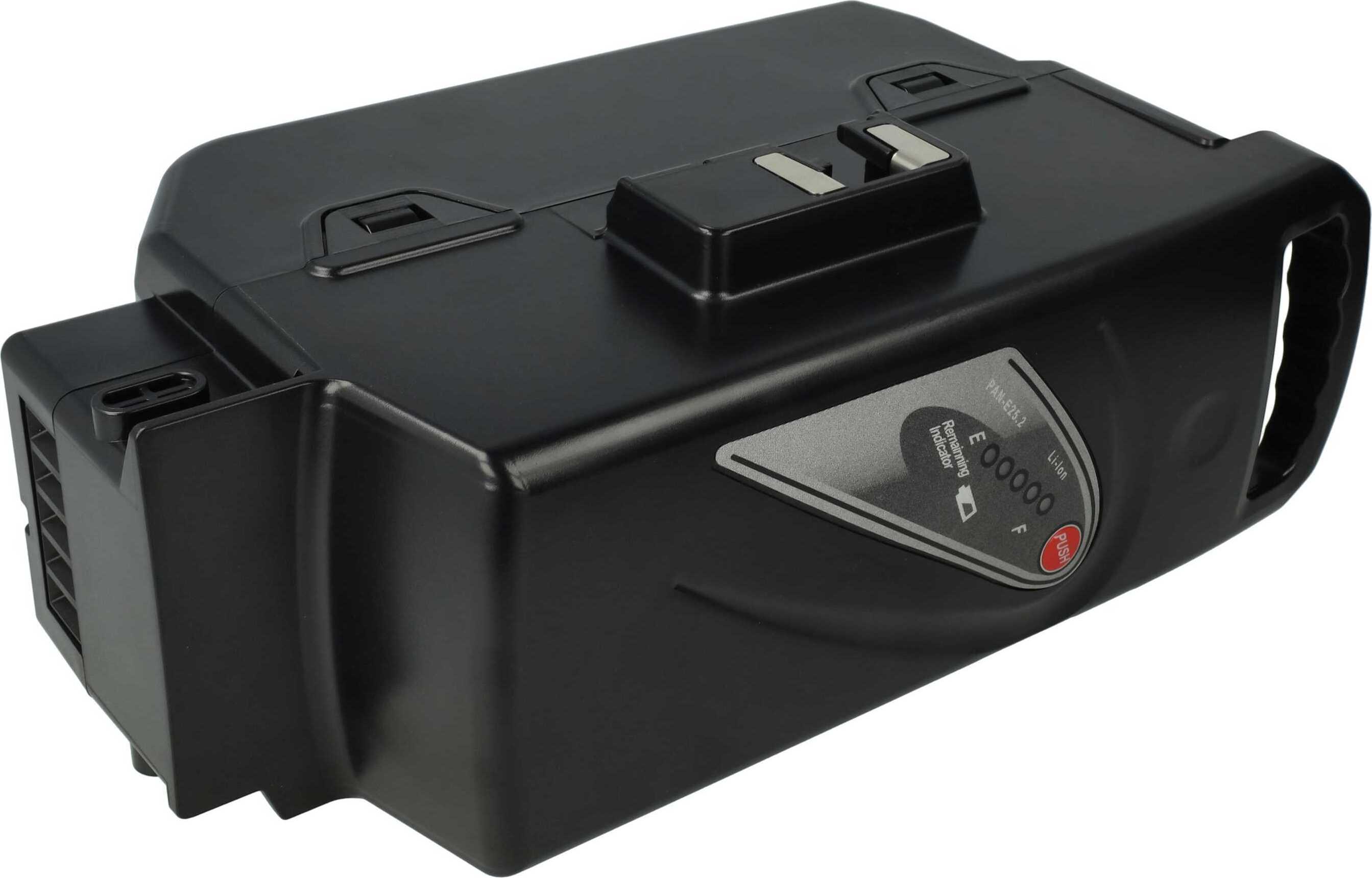 vhbw EXTENSILO Akku kompatibel mit Kettler Obra Hyberitec, Twin Front NX8 E-Bike (27,2 Ah, 26 V, Li-Ion) - Schwarz