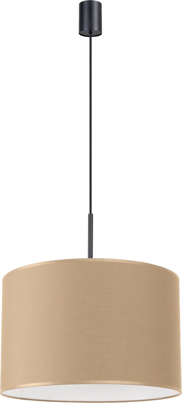 Pendelleuchte NEVIA beige 1xE27 15W Gewebe/PVC 137x40x40cm Sollux Lighting