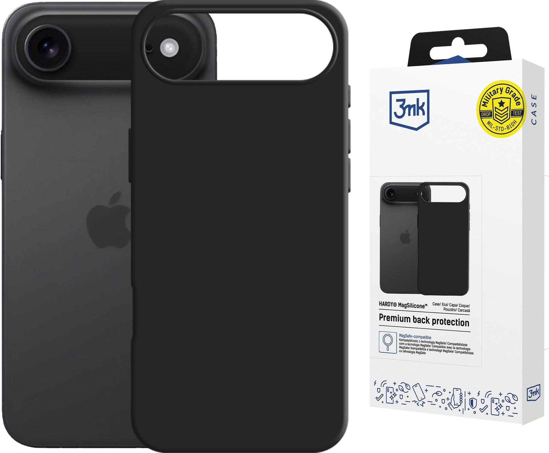 3mk Hardy Silicone MagCase pro Apple iPhone 17 Air 5903108664684