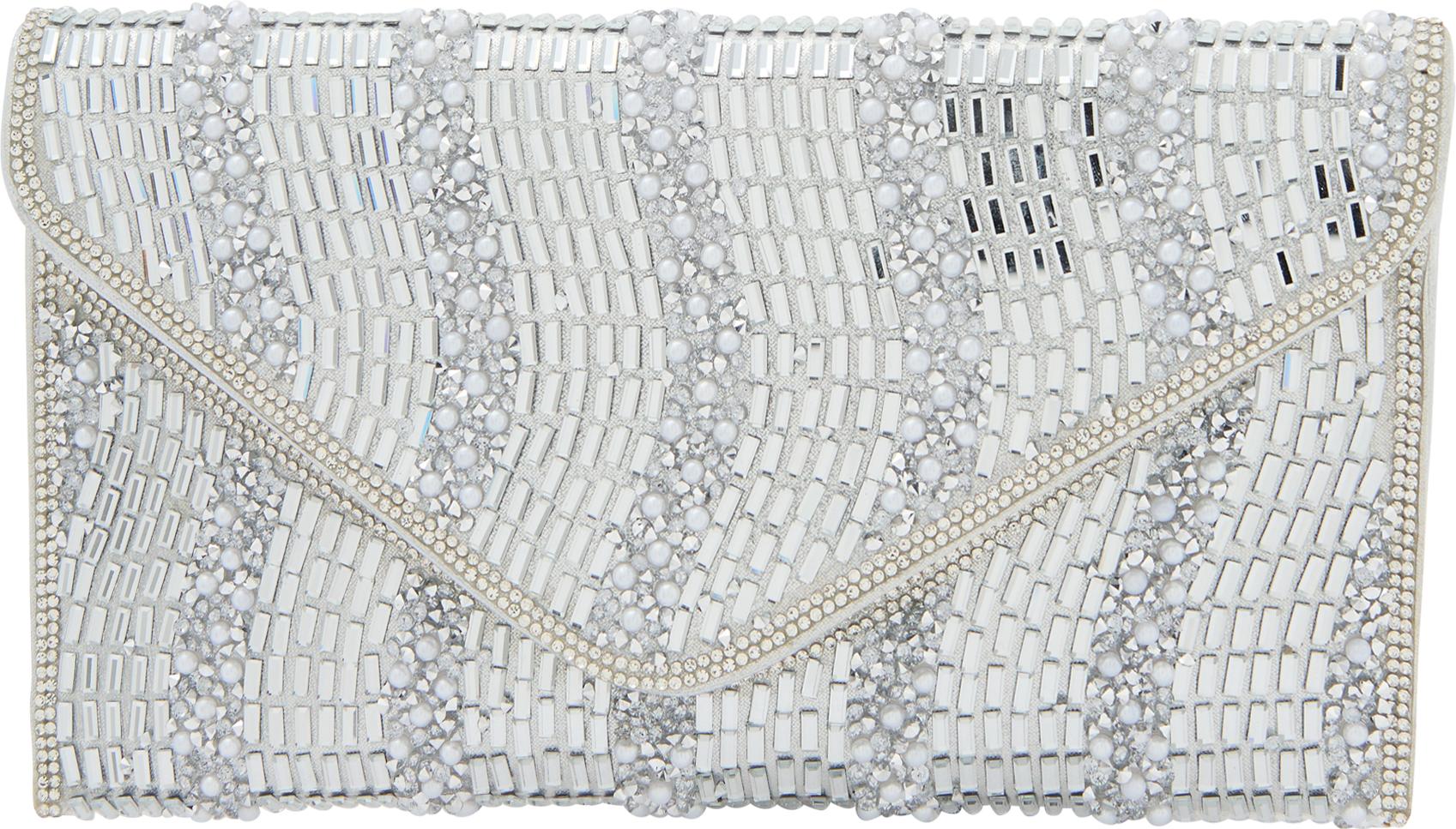 joella damen tasche - silber, one size