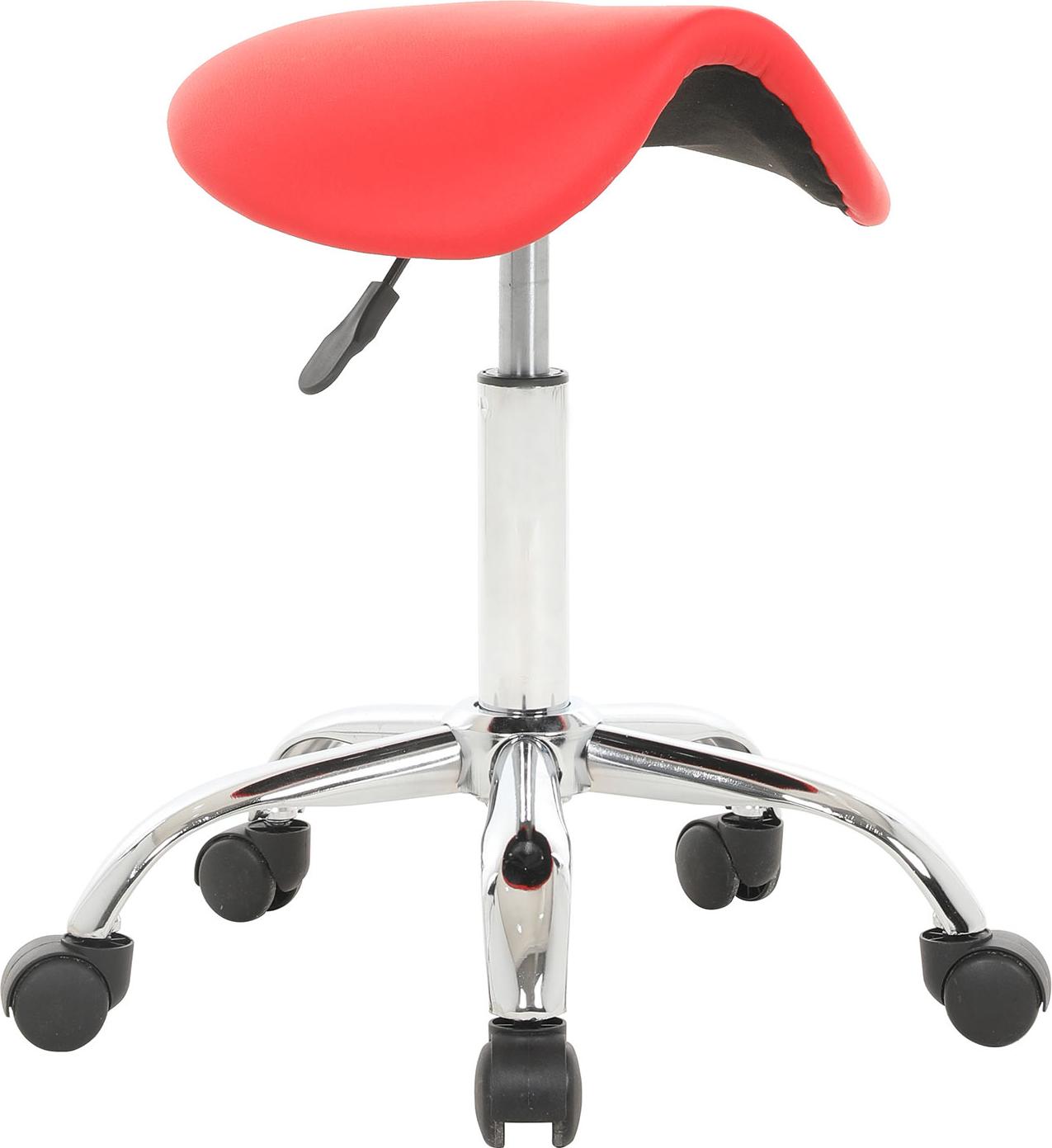 Lykke Sattelstuhl Comfort, rot