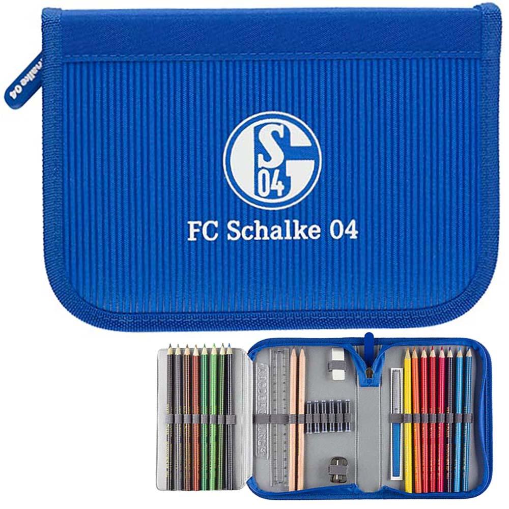 FC Gelsenkirchen-Schalke 04 e. V. FC Schalke 04 Schüleretui Logo 29-teilig 24440