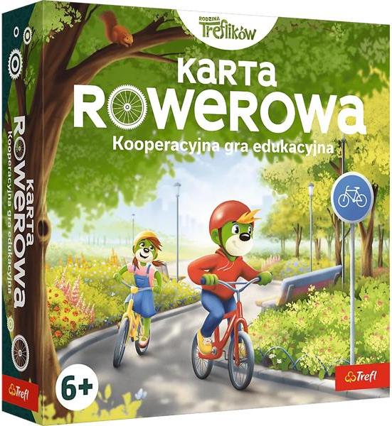 Fahrrad-Abenteuer für Kids - Trefl Lernspiel "Fahrradkarte"