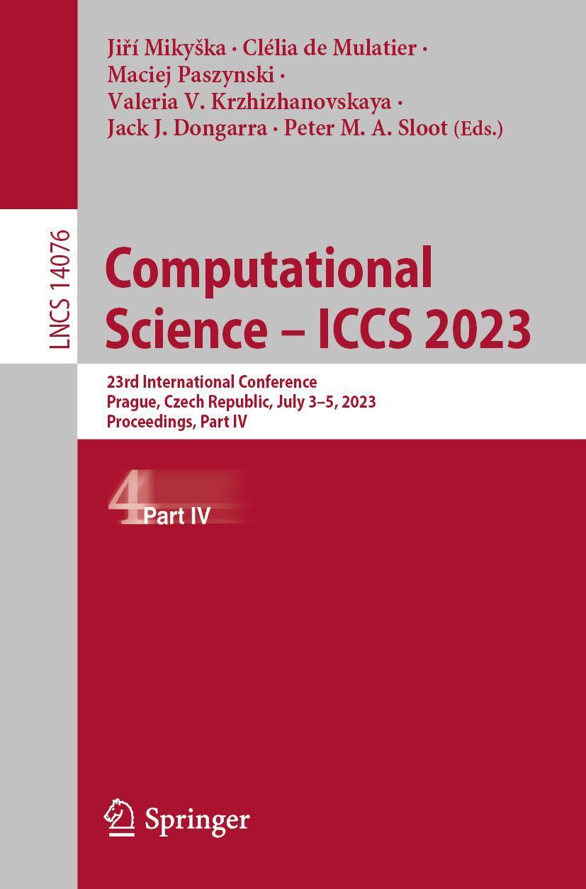 Sonstige Verlage Computational Science - ICCS 2023