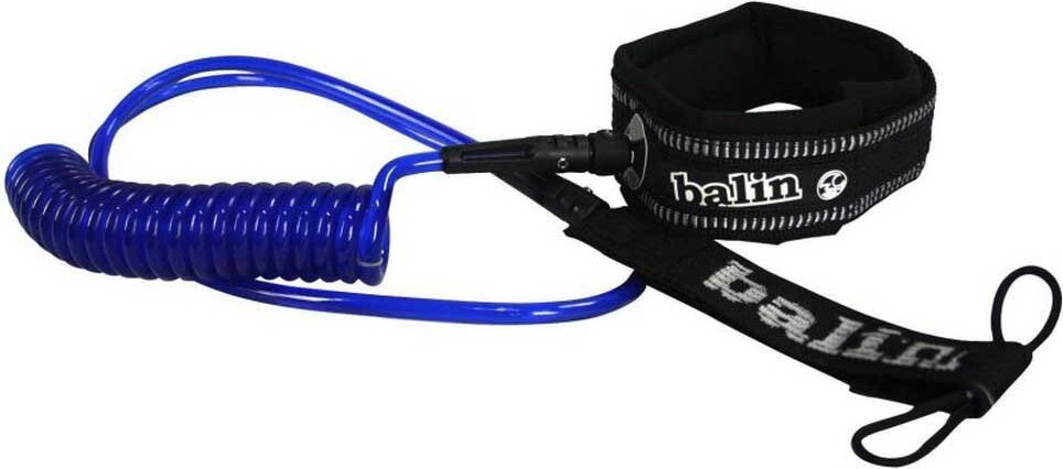 Balin Sup Monster Coil 8 Mm 2 Swivel Fußgelenk-leine Blau Blau One Size 01-SUPAC-CLEAR