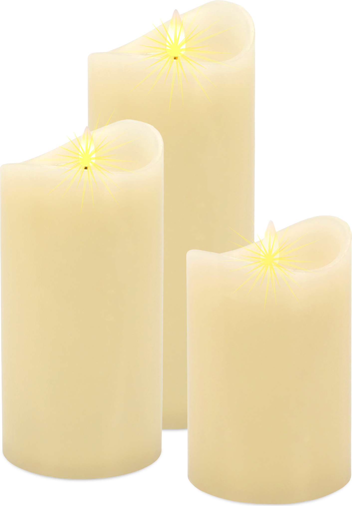 Echtwachs LED Kerzen REALISTIC