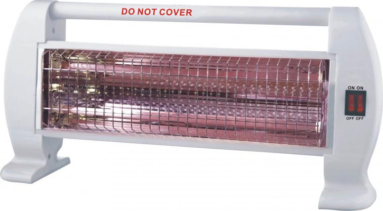 Rosberg R51972D Quartzov vari, 1000 W, 2 trubice, 2 rovne, ochrana proti prevrhnutiu, biely