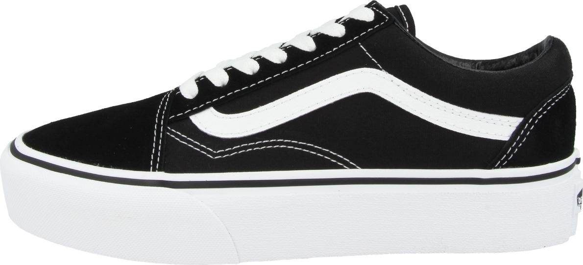 vans old skool schwarz plattform