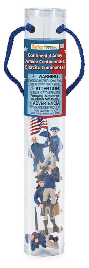 Safari Ltd Revolutionary War Continental Army TOOB, 3 Jahr(e), Revolutionary War Continental Army, Mehrfarbig 650204