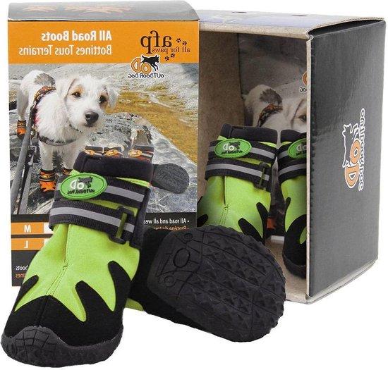 Famanu Hunde-Stiefel Wetterfest X-Small grün 2,73 kg - Für alle Wetterbedingungen - Rutschfeste Sohle SHSHOP