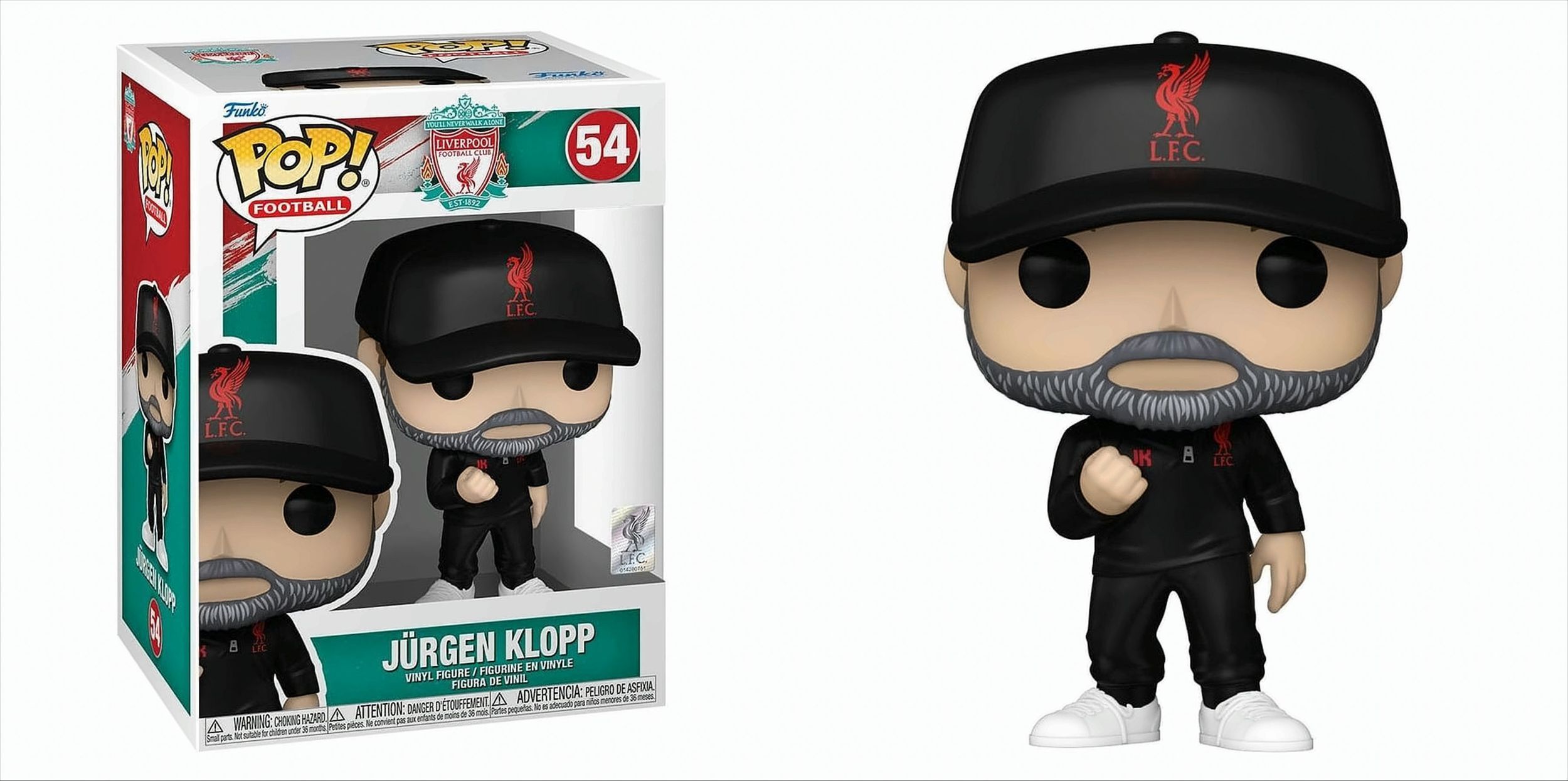 FUNKO POP! - Sports - Fußball Liverpool Jürgen Klopp #54 FUNKO POP! - Sports - Fußball Liverpool Jürgen Klopp #54