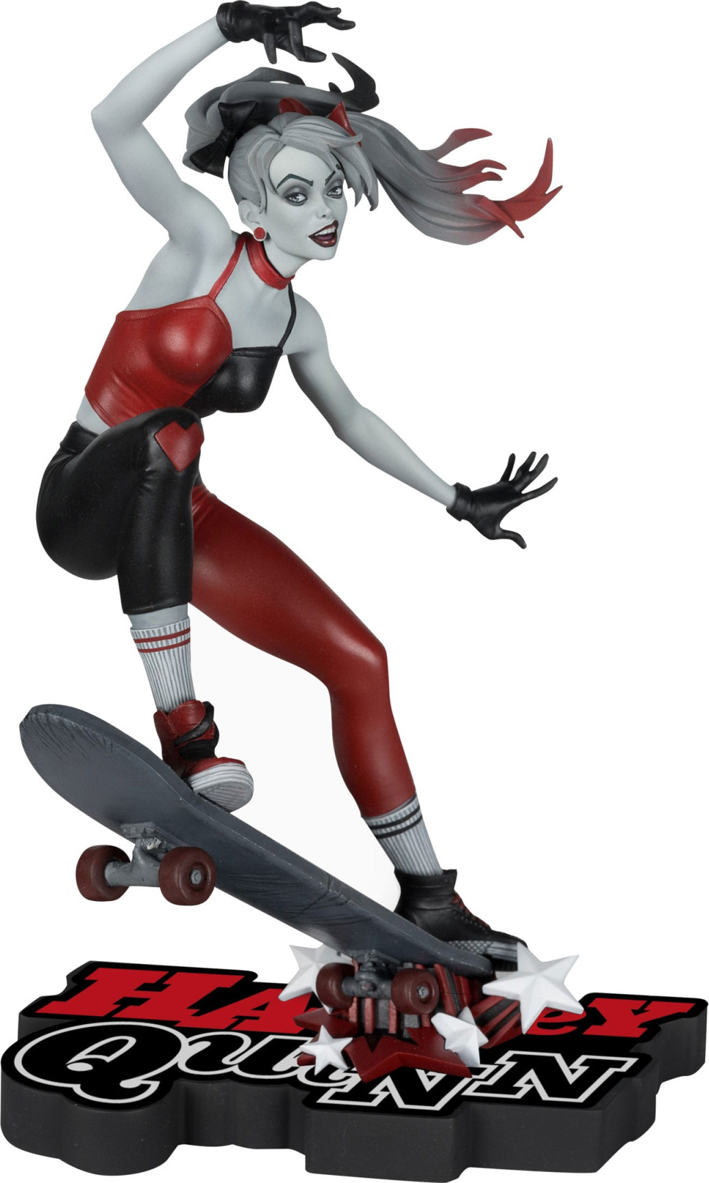 McFarlane Toys DC Direct Harley Quinn: Red, White & Black Statue 1/10 Harley Quinn by Ivan Tao 20 cm 17