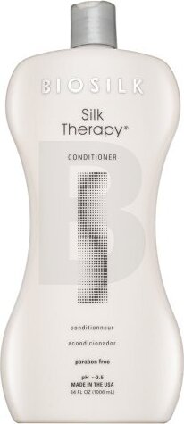 Biosilk Silk Therapy , Frauen, Alle Haare, Feuchtigkeitsspendend, Schutz, Glanz, Glättend, 1006 ml, Flasche, Water, Cetyl Alcohol, Dicetyldimonium Chloride, Cetearyl Alcohol, Dicetyldimonium Chloride,...