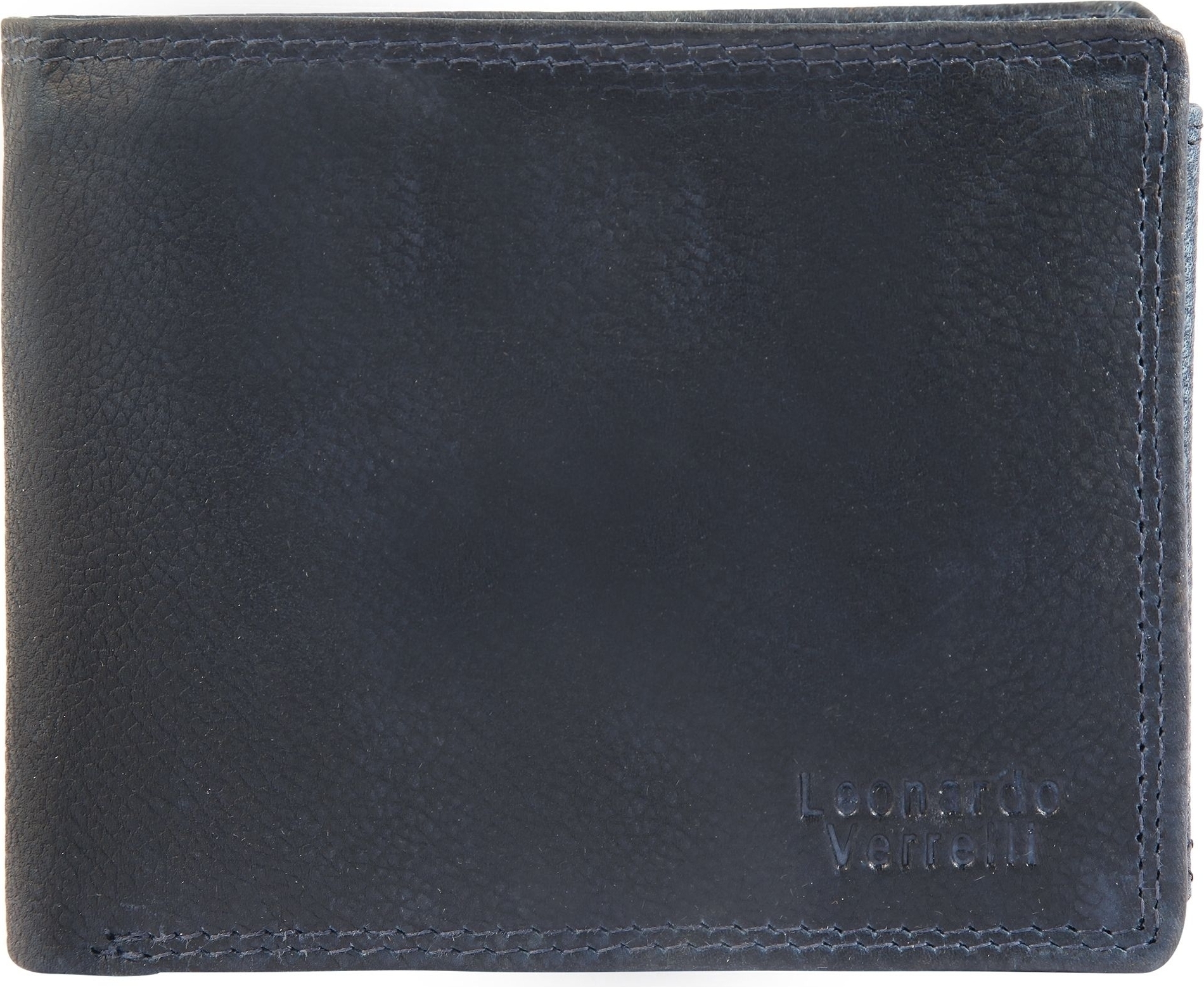 Leonardo Verrelli Herren Geldbörse aus Echtleder mit RFID-Schutz