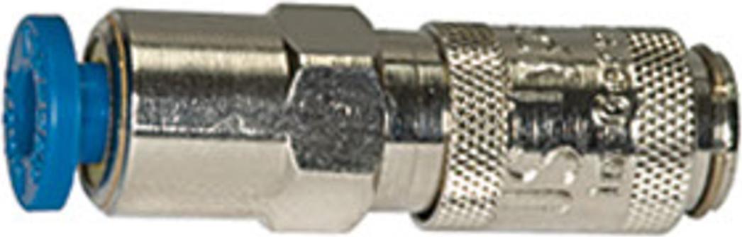 Riegler Schnellverschlusskupplung NW 2,7 MS vern., push-in Anschluss 4 mm 243.08/10-N