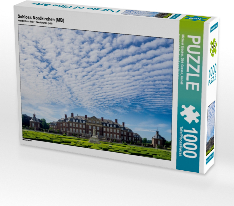 Calvendo Schloss Nordkirchen (MB) 1000 Teile Puzzle quer 640x480mm, Bücker Michael; 7314340