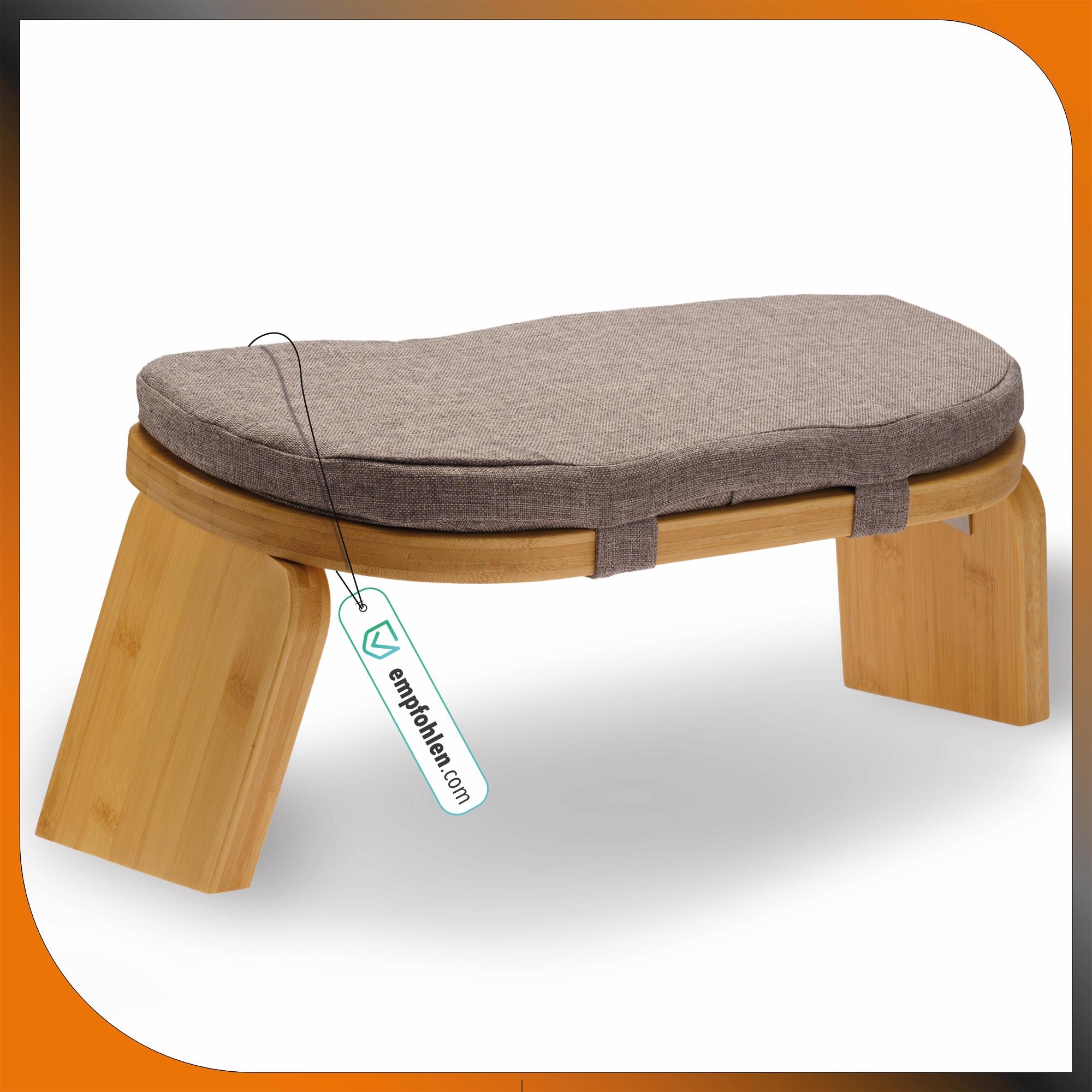 Active Peak Meditationsbank Klappbar 44 x 18 cm inkl. Kissen