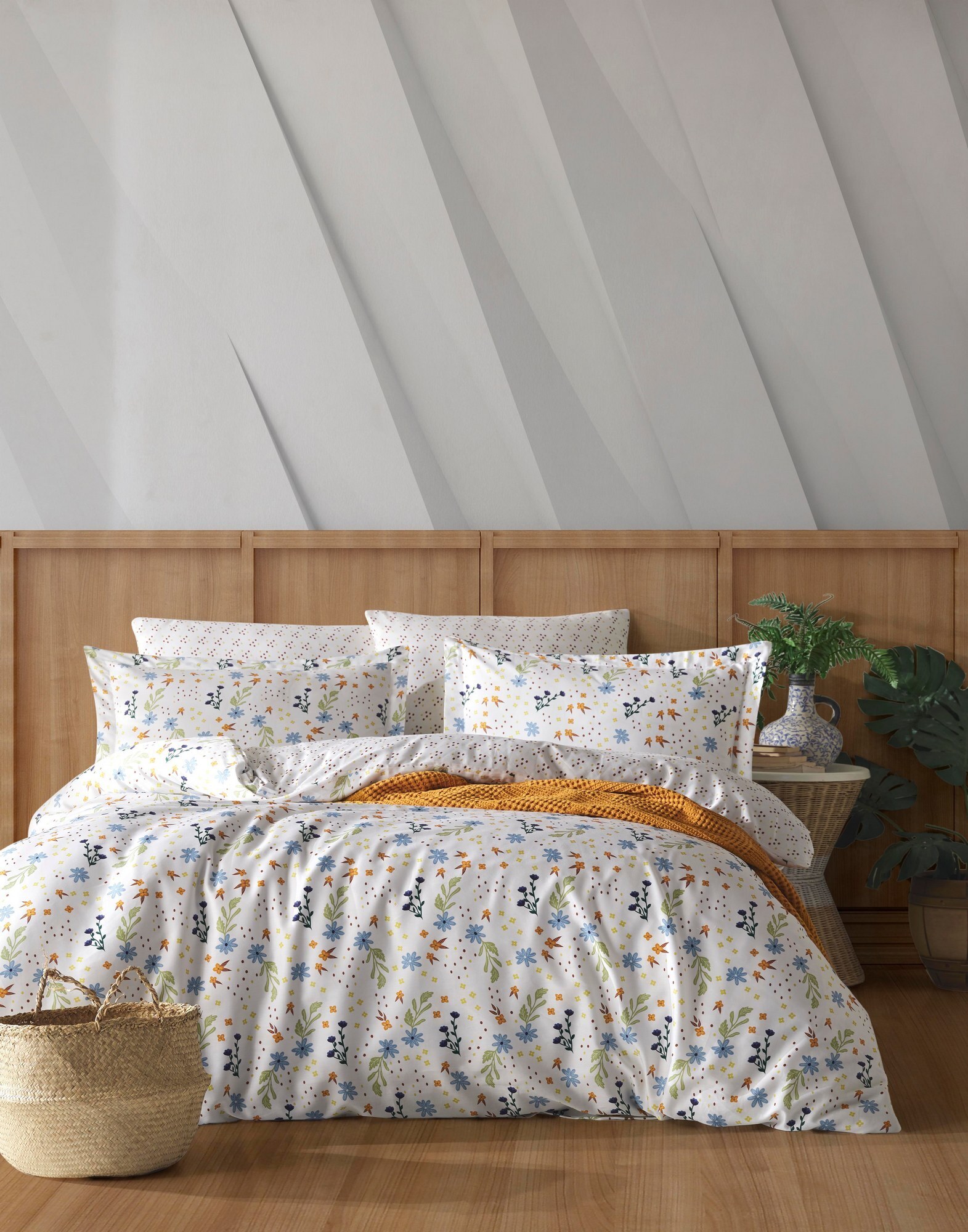 L'Essentiel Linge de Maison, May, Ranforce King-Size-Bettbezug-Set (FR), Weiß, 100 % BAUMWOLLE RANFORCE, 240 x 220 cm 182TRK63481