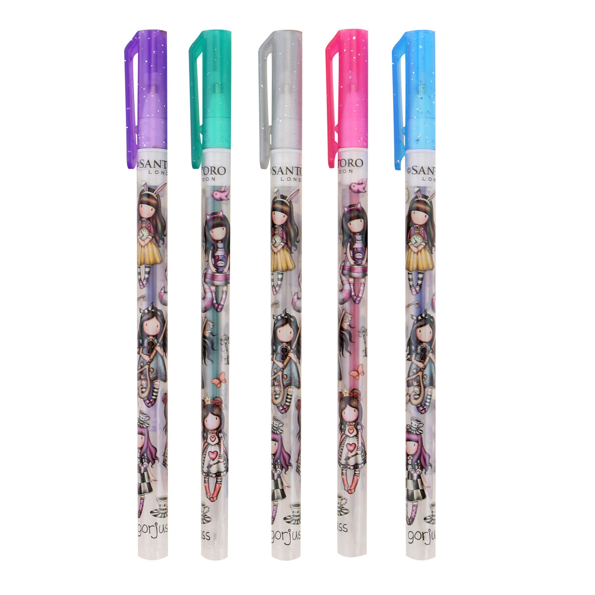 Gel-Stift Gorjuss Cheshire cat (5 Stück)